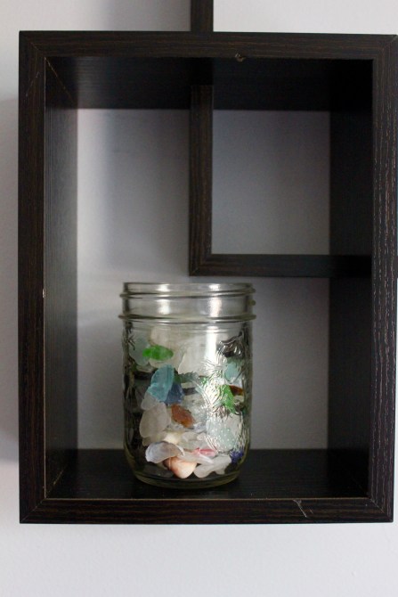 Sea glass from our beach walks!